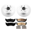 Power Stop 98-02 Ford Crown Victoria Front & Rear Z17 Evolution Geomet Coated Brake Kit