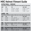 Rugged Radios MRC Stage 1 - UTV Play Helmet Wired OFFROAD and STX STEREO 3XL- 4XL