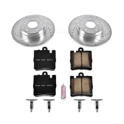 Power Stop 03-05 Mercedes-Benz C240 Front & Rear Z23 Evolution Sport Brake Kit
