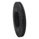 R1 03-11 Cadillac BLS (Mexico) Front Left Drilled & Slotted Black Brake Rotor