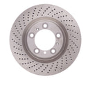 DFC 07-13 Porsche 911 Left Rear Drilled Brake Rotor