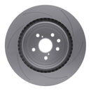 DFC 15-22 Lexus RC F Left Rear GeoSPEC Coated Rotor - Slotted