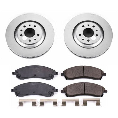 Power Stop 06-07 Cadillac CTS Front & Rear Z17 Evolution Geomet Coated Brake Kit