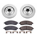 Power Stop 06-07 Cadillac CTS Front & Rear Z17 Evolution Geomet Coated Brake Kit