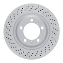 DFC 12-16 Porsche Boxster Right Front Drilled GeoSPEC Coated Rotor