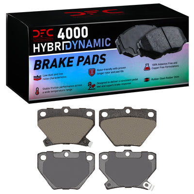 DFC 00-08 Toyota Matrix Rear 4000 Hybridynamic Brake Pads