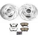 Power Stop 11-15 Honda CR-Z Front & Rear Z26 Street Warrior Brake Kit