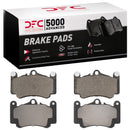 DFC 99-12 Porsche 911 Front 5000 Advanced Low Metallic Brake Pads