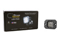 Diode Dynamics Stage Series C1 LED Pod Pro - White Flood Flush RBL Each