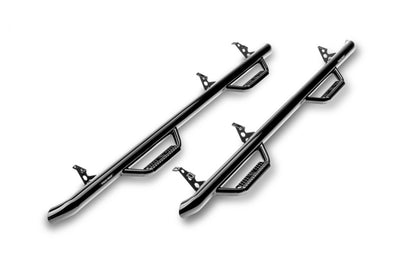 N-Fab Nerf Step 15-17 Chevy-GMC Tahoe/Yukon SUV 4 Door - Gloss Black - W2W - 3in