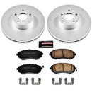 Power Stop 06-09 Subaru Legacy Front & Rear Z17 Evolution Geomet Coated Brake Kit