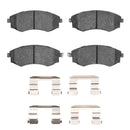 DFC 05-06 Hyundai Elantra Front 5000 Advanced Ceramic Brake Pads and Hardware Kit