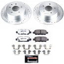 Power Stop 07-10 Nissan Altima Front & Rear Z26 Street Warrior Brake Kit