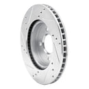 R1 12-24 Nissan Note Front Drilled & Slotted Silver Brake Rotor Set