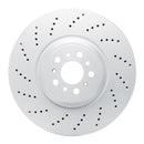 DFC 21-25 BMW M4 Right Front Drilled GeoSPEC Coated Rotor