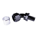 Russell 12AN ProClassic Crimp 60 Degree Hose End - Black