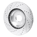 R1 19-22 Hyundai Veloster N Front & Rear Drilled & Slotted Silver Brake Rotor Set