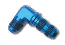 Russell Performance -3 AN 90 Degree Flare Bulkhead (Endura)