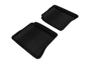 3D MAXpider 2007-2013 Mercedes-Benz S-Class W221 Kagu 1st & 2nd Row Floormats - Black