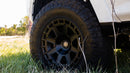 ICON Compass 17x8.5 6x5.5 0mm Offset 4.75in BS Satin Black Wheel
