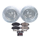 Power Stop 07-17 Jeep Wrangler Front & Rear Z23 Evolution Sport Brake Kit