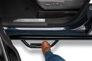 N-Fab Nerf Step 01-06 Chevy-GMC 1500/2500/3500 Crew Cab 8ft Bed - Gloss Black - Bed Access - 3in