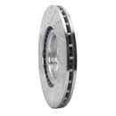 R1 17-25 Alfa Romeo Stelvio Front Drill & Slot Silver Rotors