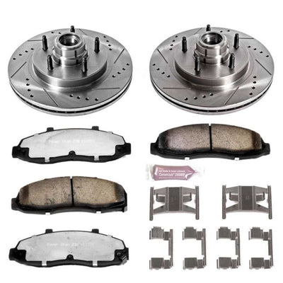 Power Stop 97-98 Ford F-150 Front & Rear Z36 Truck & Tow Brake Kit