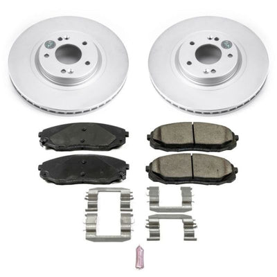 Power Stop 15-19 Kia Sedona Front & Rear Z17 Evolution Geomet Coated Brake Kit