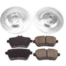 Power Stop 15-17 Mercedes-Benz S550e Front & Rear Z23 Evolution Sport Brake Kit