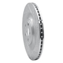 R1 10-24 Jaguar F-Type Front & Rear Drilled & Slotted Silver Brake Rotor Set