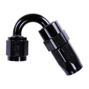 Russell 4AN ProClassic 150 Degree Hose End - Black
