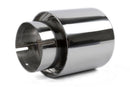 Dinan Double-Walled 4in Clamp-On Exhaust Tip - Polished - 4in Outlet / 2.75in Inlet