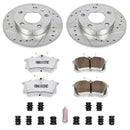 Power Stop 04-05 Audi A4 Quattro Front & Rear Z26 Street Warrior Brake Kit