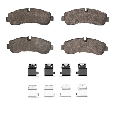DFC 20-25 Ford Transit-350 HD/DRW Rear 4000 HybriDynamic Brake Pads and Hardware Kit
