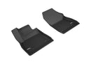 3D MAXpider 2016-2019 Chevrolet Cruze Kagu 1st & 2nd Row Floormats - Black