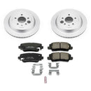 Power Stop 13-15 Cadillac ATS Front & Rear Z17 Evolution Geomet Coated Brake Kit