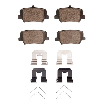 DFC 19-24 Volvo XC40 Rear Euro 5000 Ceramic Brake Pads and Hardware Kit