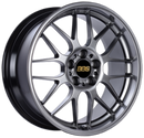 BBS RG-R 18x8.5 5x120 ET30 PFS Diamond Black Wheel -82mm PFS/Clip Req