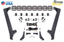 Diode Dynamics Stage Series Windshield Bracket Kit for 07-18 Jeep JK Wrangler (No Lights)