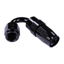 Russell 4AN ProClassic 150 Degree Hose End - Black