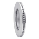R1 04-08 Chrysler Pacifica Front Right Drilled & Slotted Silver Brake Rotor