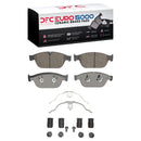 DFC 14-17 Audi SQ5 Front & Rear Geospec Rotors with Euro 5000 Ceramic Brake Pads w/Sensor/Hardware