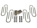 Tuff Country 03-13 Ram 2500 / 03-22 3500 4wd (w/3.5 or 4in Rear axle) 2in Rear Block & U-Bolt Kit