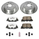 Power Stop 00-05 Toyota Celica Front & Rear Z26 Street Warrior Brake Kit