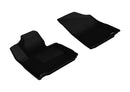 3D MAXpider 2014-2015 Kia Sorento 7-Seats Kagu 1st & 2nd & 3rd Row Floormats - Black