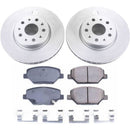 Power Stop 16-19 Chevrolet Camaro Front & Rear Z17 Evolution Geomet Coated Brake Kit