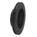 R1 09-15 Toyota Hilux (Mexico) Front Right Drilled & Slotted Black Brake Rotor