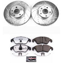 Power Stop 09-11 Audi A4 Front & Rear Z26 Street Warrior Brake Kit