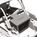 DS18 Polaris RZR 10in Subwoofer Enclosure w/EXL-X10.2D Subwoofer- Black Finish- Acrylic Window- LED